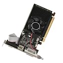 2GB DDR3 Graphics Card Desktop Gaming Video Low Profile Graphics with Cooling Fan Thermal Management Low Noise Computer GPU