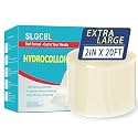 2in x 20ft Hydrocolloid Roll for Wound Care, XXL Pimple Patch Roll