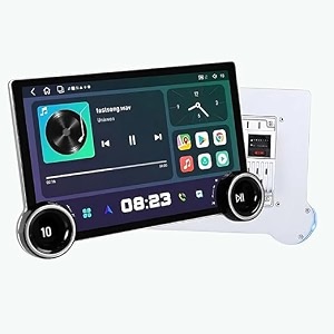 2k diamond dual knob android car stereo touch screen  101 inch display  4gb ram  64gb rom  quad core  wireless carplay amp android auto  frame  ahd rear camera-compatible with amaze new