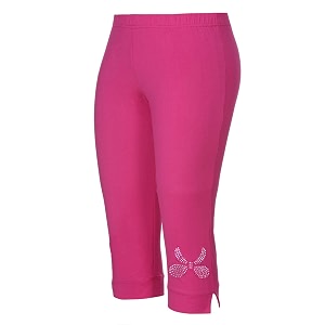 2k kids regular fit 34 th capri pant for girls fuchsia7 years - 8 years - pack of 1 2kgcp-bs_fuc_78y