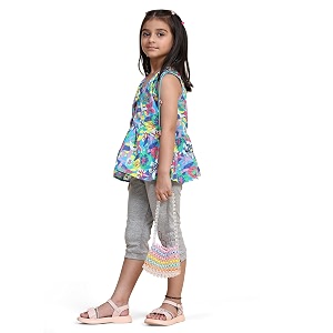 girls leggings set leggings and tops large size