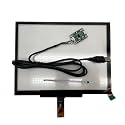 2K MiniHDMI-compatib Controller Board,compatible For IPad， 3 4 9.7Inch LP097QX1 SPA1 SPAV SPC1 EDP Signal 4-Channel 51-Pin LCD Display Panel Parts(9.7 USB touch)