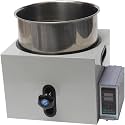 2L/3L/5L Digital Thermostatic Oil/Water Bath - Stainless Steel Electric Heater, Adjustable Lift, RT 250℃, ±1℃ Accuracy for Laboratory and Commercial Use(5L)