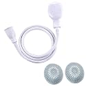 2m/6.56Ft Sink Hose Sprayer with 2 Hair Catcher Drain Strainers