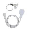 2m/6.56ft Sink Spray Rubber Hose Portable Sink Hose Faucet Sprayer Shampoo Sprayer Handheld Faucet Shower for Pets,Bathing Baby,Washing Hair,Rinsing Vegetables