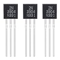 2N3904 Transistors Silicon NPN General Purpose Amplifier Transistor TO-92 60V 200mA (Pack of 200pcs)