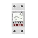 2P 63A 230V Smart Energy Meter Power kilowatt-Hour Meter Leakage Over-Voltage and Under-Voltage Protector Relay Equipment(EAMPDW-TY-63-S)
