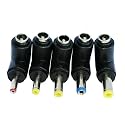 2P DC Power Adapter 5. x 2.1mm Female to 6. 4.8 0 3 1 .7 .35 mm Male 90 Degree Connectors(4.0x1.7mm)