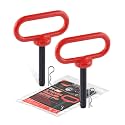 2Pack 1/2 x 3 Trailer Hitch Pin, Trailer Tow Hitch Pin and Clip