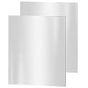 2PACK 304 Stainless Steel Sheets, 4 x 6 x 1/8 inch(10 Gauge) Thickness Stainless Steel Plates Stainless Steel Shim Plates Metal Sheets for Kitchen DIY Craft Making