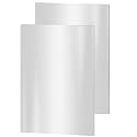 2PACK 304 Stainless Steel Sheets, 4 x 8 x 1/8 inch (10 Gauge) Thickness Stainless Steel Plates Stainless Steel Shim Plates Metal Sheets for Kitchen DIY Craft Making