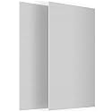 2Pack 6061 T651 Aluminum Sheet Metal 6" x 12" x 1/16"(0.06”) Flat Plain Thin Aluminum Plate Covered with Protective Film, 1.5mm Heat Treatable Rectangle Aluminum Metal Plate for Crafting, lndustry