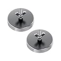 2Pack Magnetic Flag Holder 1.43" Strong Round Base Magnet