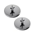 2Pack Magnetic Flag Holder 3.2" Strong Round Base Magnet
