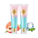 2Pack Niacinamide Whitening Toothpaste, Niacinamide Toothpaste Intensive with Natural Gentle Care, Deep Stain Removal for Yellow Teeth, Peach Flavor, Improves Gum Health, Fresh Breath