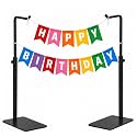 2Pack Purse Display Stand,Adjustable Purse Stands for Display Black