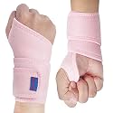 2Pack Version Profession Wrist Support, Adjustable Strap Reversible Wrist Brace for Sports Protecting/Tendonitis Pain Relief/Carpal Tunnel/Arthritis/Injury Recovery, Right&Left