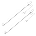 MYPLUS 2pcs 16 Inch Under Cabinet Lights with Hand Wave,Plug and Play