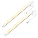 MYPLUS 2pcs 16 Inch Under Cabinet Lights with Hand Wave,Plug and Play