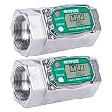 2PCS 2" NPT Water Flow Meter, Farm, Irrigation, Pool & Industrial