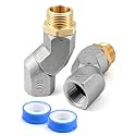 2PCS 3/4 inch NPT Fuel Swivel Connector for Diesel Gas Hose