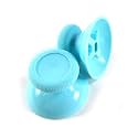 2PCS 3D Analog Joystick Cap Thumb Stick Cap Thumbstick Replacement for Xbox One Elite Controller (Light Blue)
