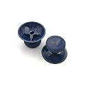 2PCS 3D Analog Joystick Cap Thumb Stick Cap Thumbstick Replacement for Xbox One Elite Controller (Dark Blue)