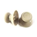 2PCS 3D Analog Joystick Cap Thumb Stick Cap Thumbstick Replacement for Xbox One Elite Controller (Light Brown)