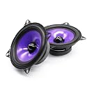 2pcs 5/6.5Inch 80/90W Car Speakers Full Range Frequency Heavy Mid-bass Modified Subwoofer Audio Automotive(6.5 Inch 90W)