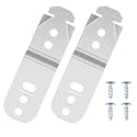 2PCS 619985 00619985 Dishwasher Mounting Bracket Fit for Bosch Dishwasher