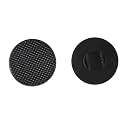 2PCS Analog Joystick Stick Button Cap Thumbstick Cover for PSP1000 PSP 1000 Controller (Black)