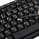 2PCS Arabic Keyboard Sticker Letter, Keyboard Letters Replacement Stickers