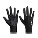 2PCS Black Sun Protection Gloves - Women's Riding Gloves for Bike, UV Protection Summer Cooling