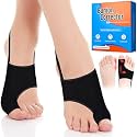 2PCS Bunion Corrector for Women &amp; Men - Bunion Correction with Splint &amp; Pad for Hallux Valgus Pain Relief, Toe Alignment Separator for Day/Night Support, Anti Slip Gel Strap for Big Toe Straightener