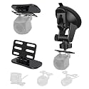 2PCS Car Dash Cam Mount,Adjustable Baby Car Camera Mount Firmly Hold Reverse Camera,Universal Mini Cars Backup Cameras Mounts Automotive Accessories for Cars,SUV Back Windshield