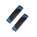 2PCS Car Seat Belt Cover,Carbon Fiber Seatbelt Shoulder Protection,Universal Safety Belt Strap Cover to Protect Your Neck,Suitable for Car Seat Belt,Backpack,Shoulder Bag,Laptop Computer Bag(blue)
