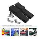 2pcs Concealed Toggle Latch Lock Clamp Vibration Reduction Polished Surface No Scratch