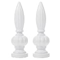 2pcs Decorative Lamp Finials for Floor and Table Lamps Creative Nut Knob Design Construction Easy to Install Home