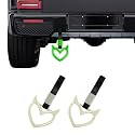 2PCS Devil Heart Handle Ring, Night Lights