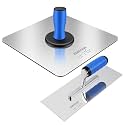 2PCS Drywall Hawk and Trowel Set, Stucco tools for Plaster Mortar