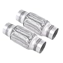 Heavy Duty Exhaust Flex Pipe 2.25"Inch x 6"Inch-2PCS