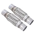 Exhaust Flex Pipe 2"Inch x 6"Inch-2PCS