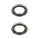 2pcs Front Wheel Axle Seal Replace 19709 fits LS400 4.0L 1990-2000