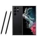 2Pcs Galaxy S22 Ultra Pen Replacement for Samsung Galaxy S22 Ultra 5G SM-S908 S Pen Stylus Pen Without Bluetooth(Black)