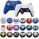 2PCS Joystick Cap Silicone Rubber Thumb Stick Grip Caps for PS5 PS4 PS3 Xbox 360 Xbox One Xbox One X Elite Controller (Color 8)
