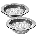 2PCS Kitchen Sink Strainer Stainless Steel Kitchen