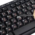 2PCS Korean Keyboard Stickers Letters for Laptop Computer Desktop Keyboard