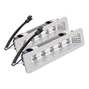 2PCS LED Range Hood Light Bulb Silver Socket Kitchen Appliance Bright Illumination Suitable Most Hoods