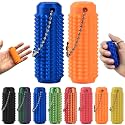 2Pcs Little Ouchies Fidget Spiky Keychain for Adults - 3D Printed Sensory Stress Relief Toy for Anxiety, Focus & Pain Stimulation, Portable ADHD Autism Fidget Toys, Durable Grippy Stim Keyring