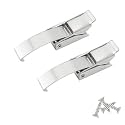 2PCS Medium 304 Stainless Steel Draw Toggle Latch Spring Toggle Lock Buckle Spring-Steel Hook with Screws